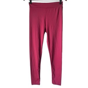 High-Rise Pant  leggings activewear Women's yoga athletic joggers red Size M.